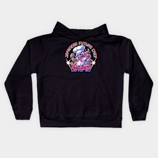 Octopus Japanese Chef Sci-fi Job Future Mecha Animals Robot Kids Hoodie